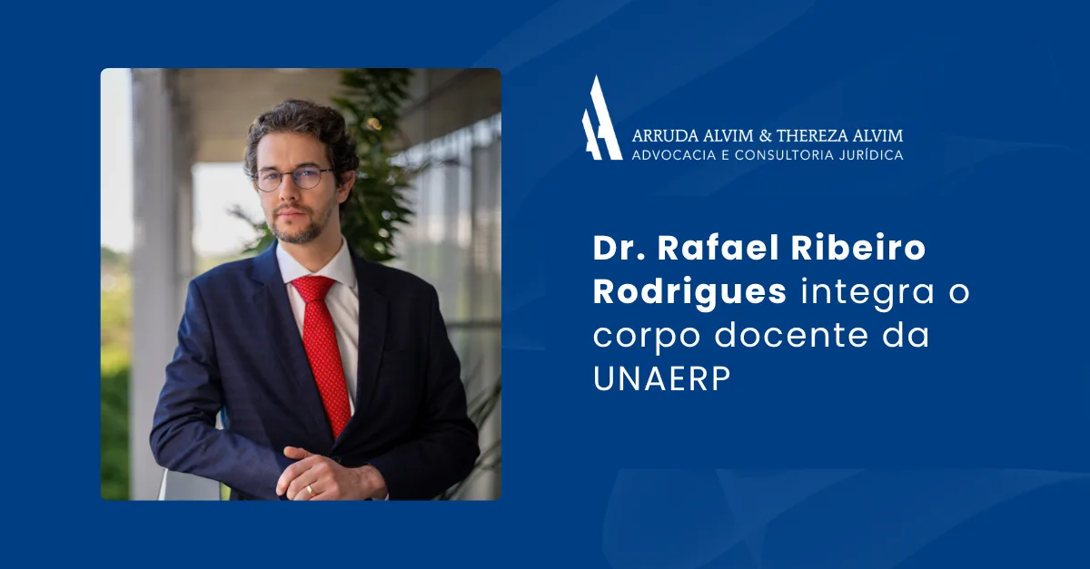 Dr. Rafael Ribeiro Rodrigues integra o corpo docente da UNAERP