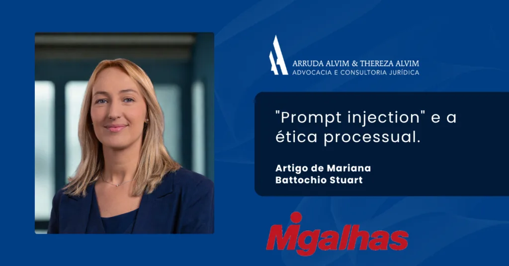 "Prompt injection" e a ética processual.
