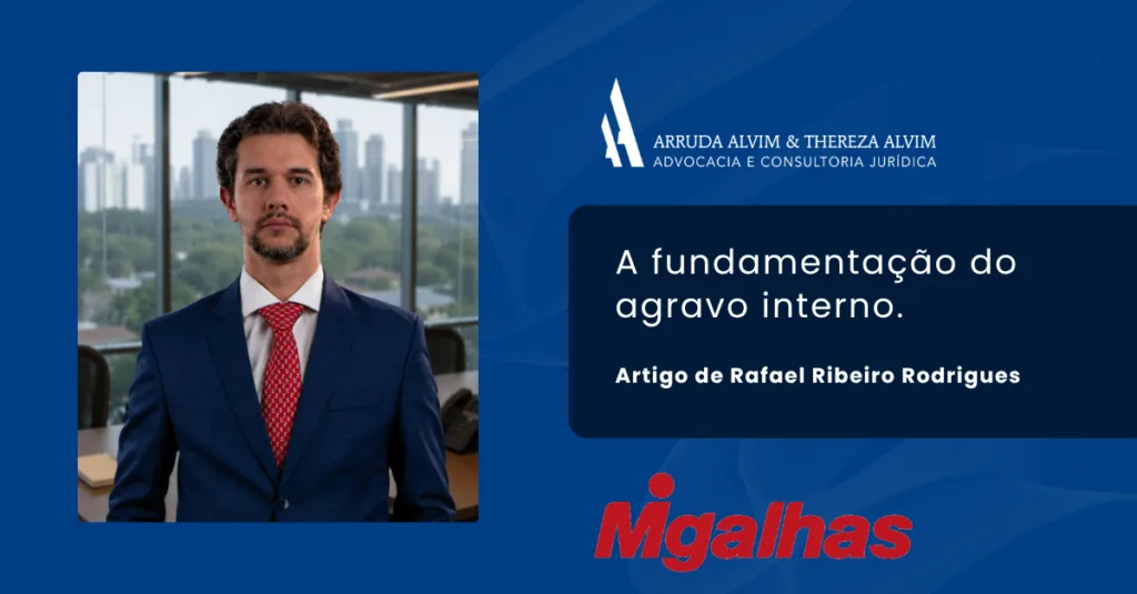 A fundamentação do agravo interno