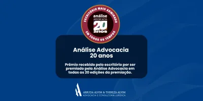 Prêmio Análise Advocacia 20 Anos