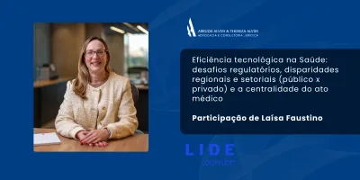 Sócia do escritório escreve artigo sobre eficiência tecnológica na saúde para o LIDE Notícias